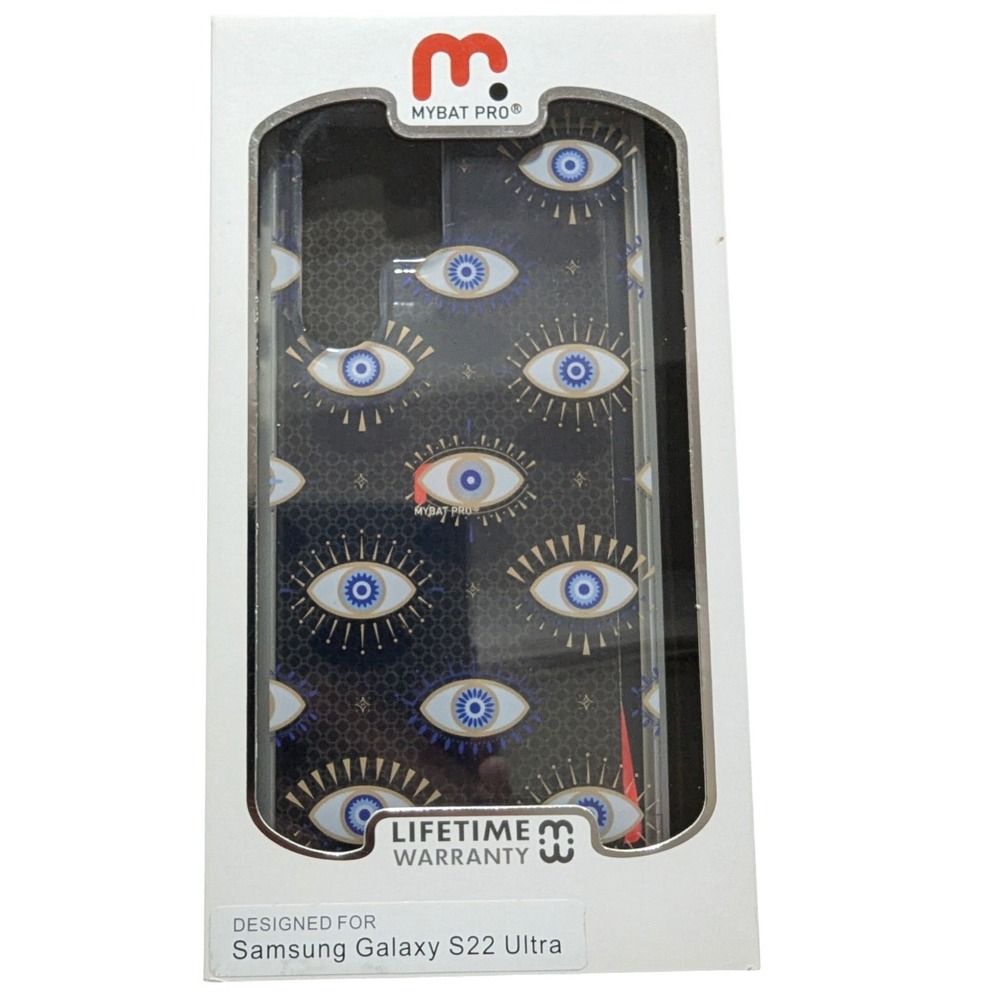 T5. Mybat Pro Mood Series Case For Samsung Galaxy S22 Ultra - Clear Eyes